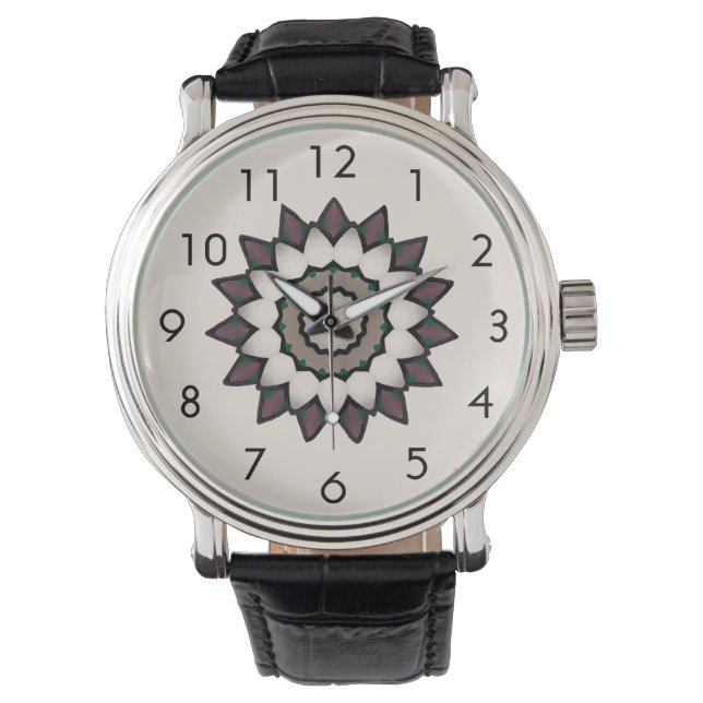 Coffee Star Småtryck Armbandsur (Framsida)