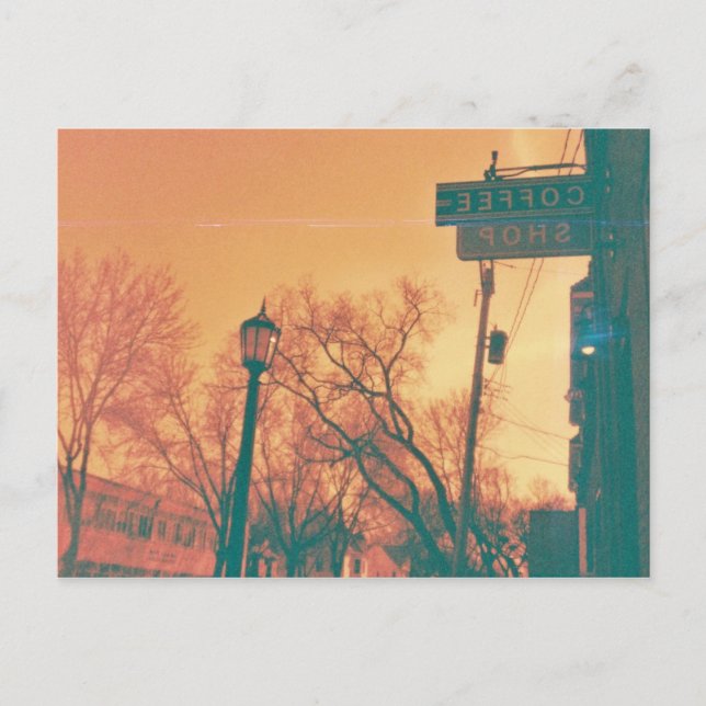 Coffee Street Vykort (Framsida)