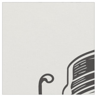 Coffee Superassistance Fabric Tyg