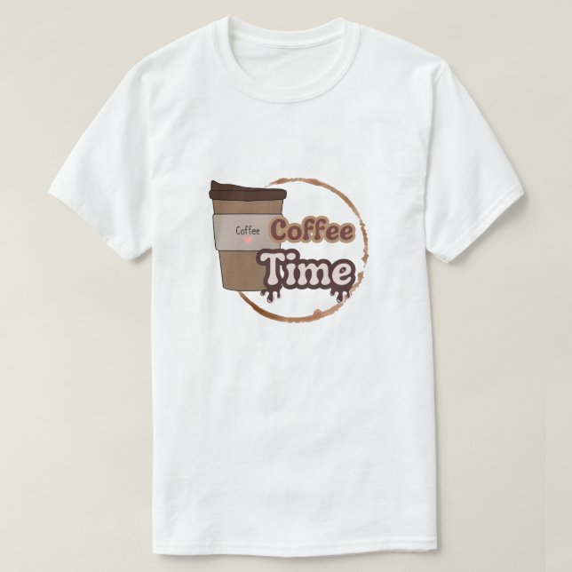 coffee t shirt (Design framsida)