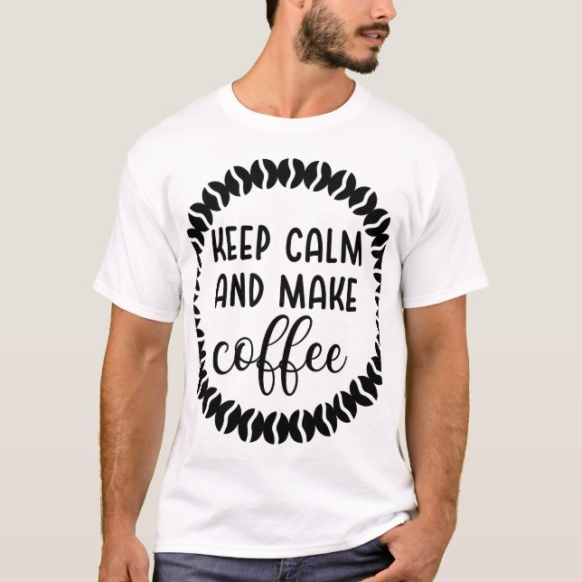 coffee t-shirt, coffee shirt, coffee tee, coffee a t shirt (Framsida)