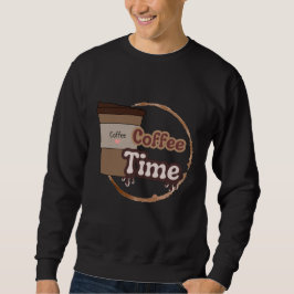 coffee T shirt Lång Ärmad Tröja