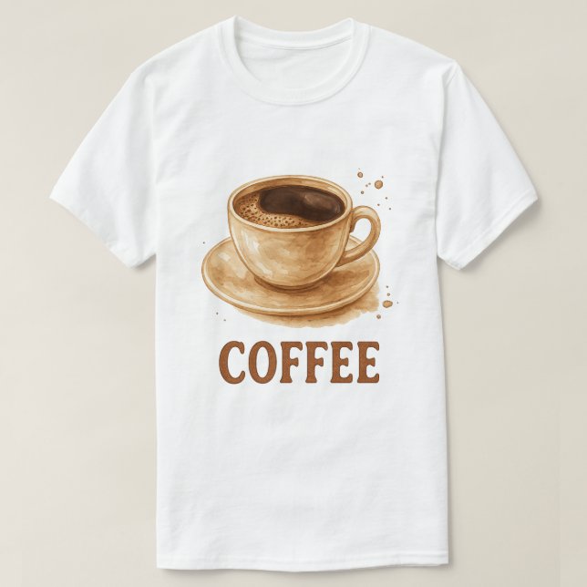 Coffee T-SHIRT trending design  (Design framsida)