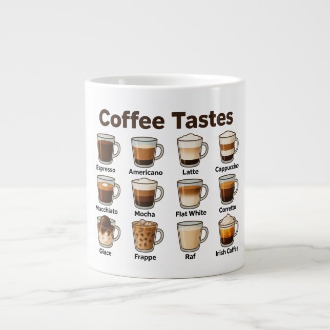 Coffee taste Specialty Mug Jumbo Mugg (Framsidan)