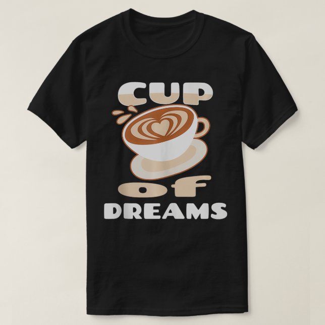 Coffee Tea Brewing Mugg Älskare Funny Drinker Espr T Shirt (Design framsida)