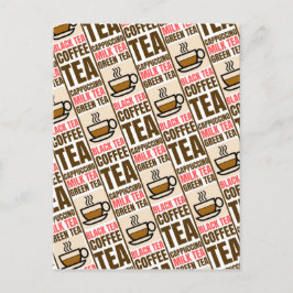 COFFEE TEA MÖNSTER, vykort