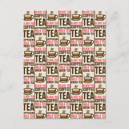 COFFEE TEA MÖNSTER, vykort