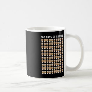 Coffee Teacher 100 Kaffe koppar 100 Day School