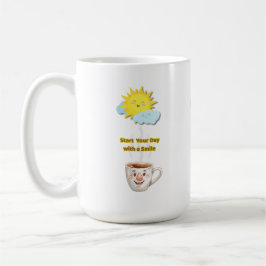 Coffee Time – Cute Smiling Cup Kaffemugg