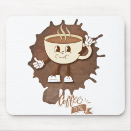 **Coffee Time – Cute Smiling Cup Steam  Musmatta