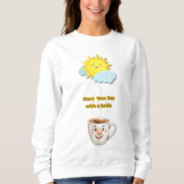 Coffee Time – Cute Smiling Cup T Shirt
