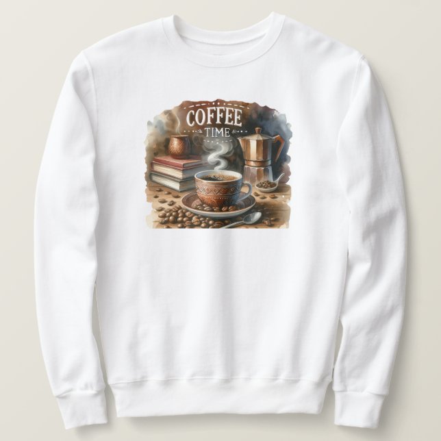 Coffee Time Sweatshirt (Design framsida)