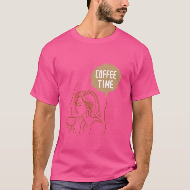 Coffee Time T-Shirt (Framsida)