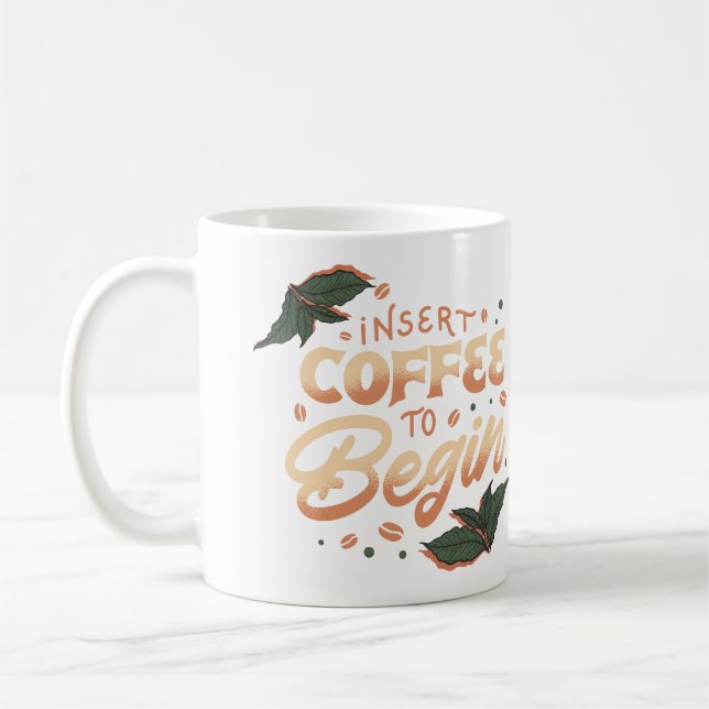 Coffee to Begining Kaffemugg (Vänster)