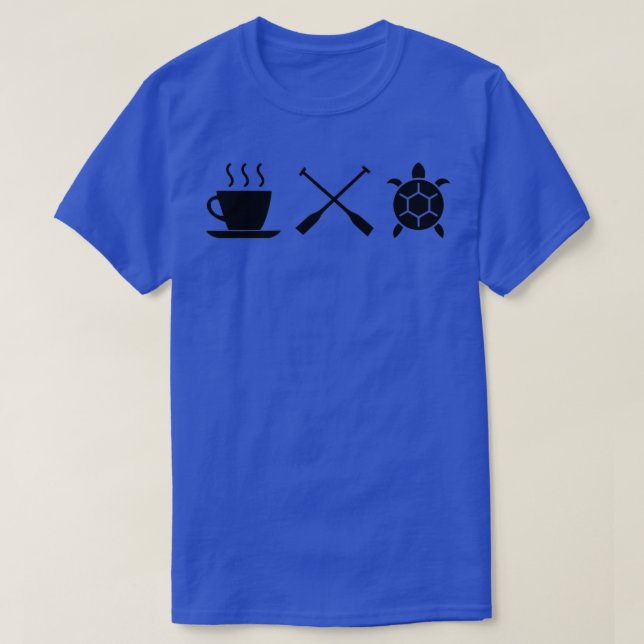 Coffee Tortoises Rwing T Shirt (Design framsida)