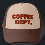 Coffee™ Trucker Hat Keps<br><div class="desc">Coffee™ Trucker Hats</div>