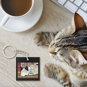 Coffee Tuxedo Cat Funny