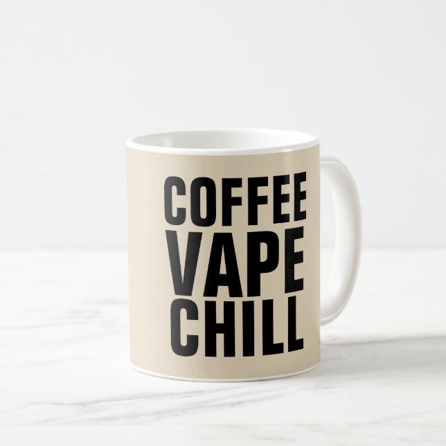 COFFEE VAPE Mugg (Framsida höger)