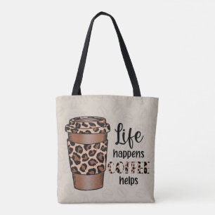 Coffee Vibe Tote Tygkasse