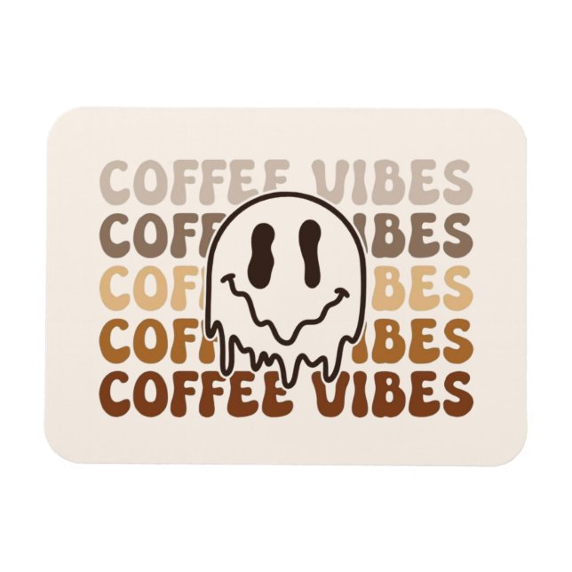 Coffee Vibes Magnet (Horisontell)