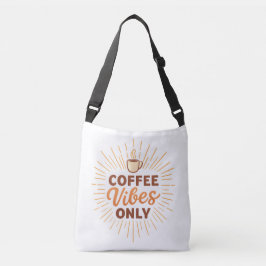 Coffee Vibes Only – Boho Coffee Design Axelväska