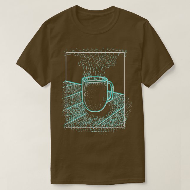 Coffee Vibes T Shirt (Design framsida)