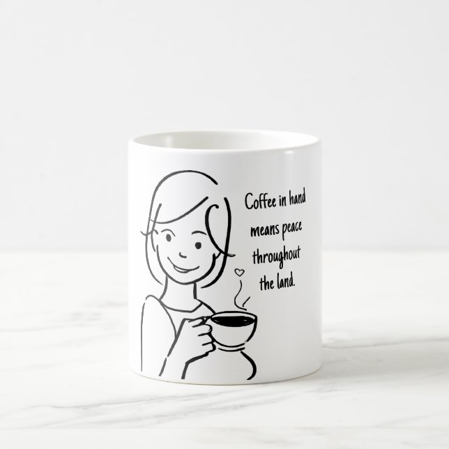 Coffee Woman Kaffemugg (Center)