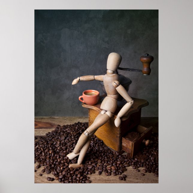 Coffee Worker Poster (Framsidan)