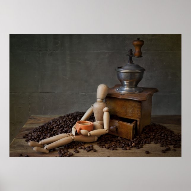 Coffee Worker Poster (Framsidan)