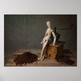 Coffee Worker Poster