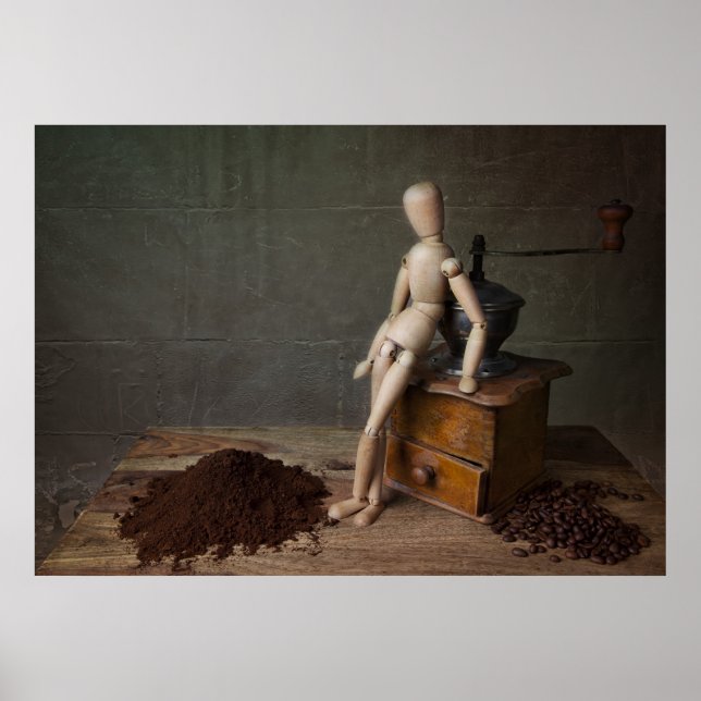 Coffee Worker Poster (Framsidan)