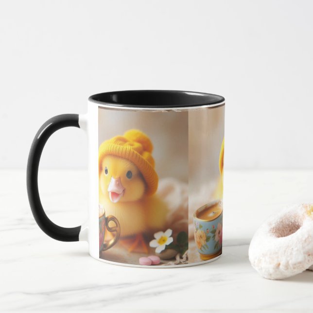 COFFEE YELLOW DUCK MUGG (Med munk)