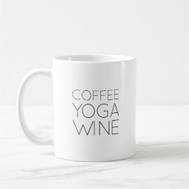 Coffee Yoga Vin Kaffemugg