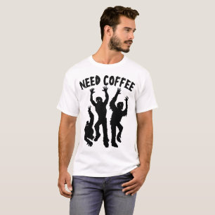 COFFEE ZOMBIES, LUNT-shirts T-shirt