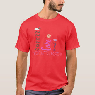 CoffeeCakeConvo vänner T Shirt