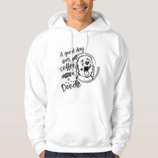 Coffeedoodle Mamma Airedoodle Springerdoodle Bordo Hoodie