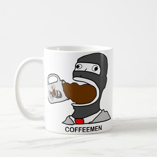COFFEEMEN-mugg Kaffemugg (Vänster)