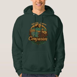 Coffeereskamrat Mountain Adventure Tröja Hoodie