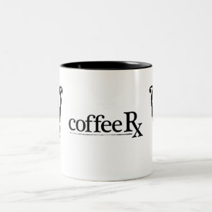 CoffeeRx uggla Två-Tonad Mugg