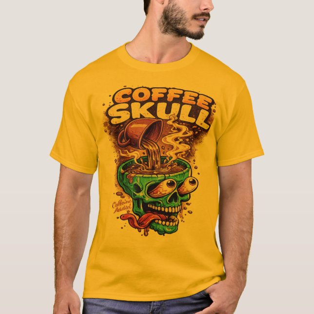 Coffeeshajd T-Shirt (Framsida)