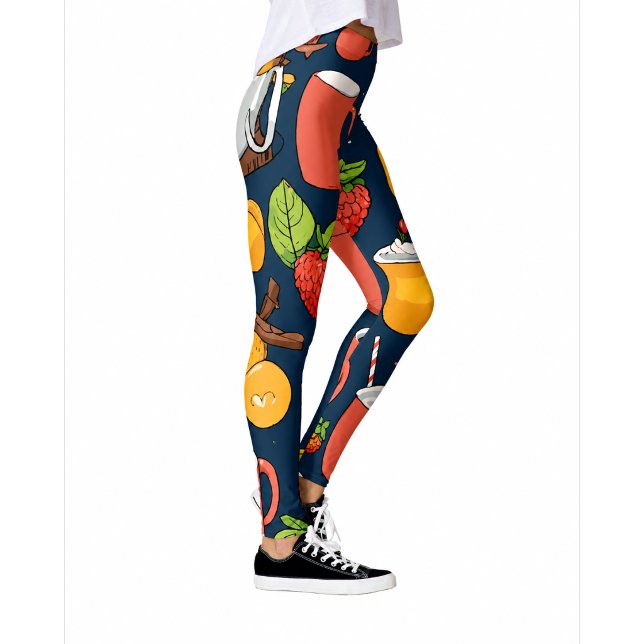 Coffeetryckta Leggings Kaffegåva till Henne (Skapare uppladdad)