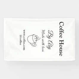 Coffehouse tillverkat med kärlek lägg till text we