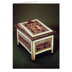Coffer, från Grav i Tutankhamun Hälsningskort