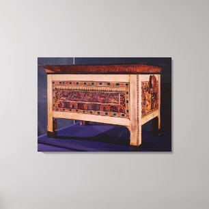 Coffer från Grav vid Tutankhamun Canvastryck