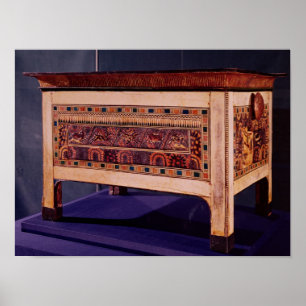 Coffer från Grav vid Tutankhamun Poster