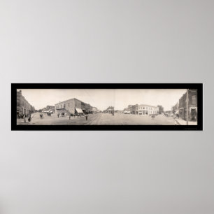 Coffeyville Kansas foto 1909 Poster