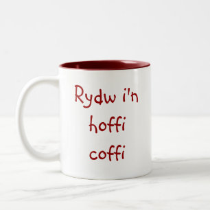 Coffi för Rydw i'nhoffi Två-Tonad Mugg