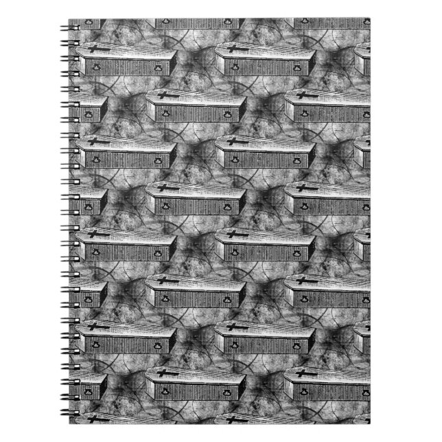 Coffin-anteckningsbok Anteckningsbok Med Spiral (Framsidan)