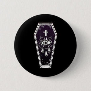 Coffin Flash Tattoo - Pop Art Spooky Tee - Stanna Knapp