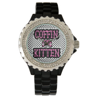 Coffin Kitten Watch Armbandsur